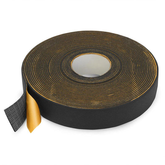 HT Armaflex S Band 50mm Schwarz – UV-beständiges, selbstklebendes Isolierband für langlebige Rohrisolierung - Rohrisolierdiscounter