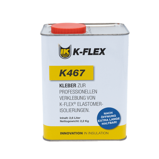 K-Flex Kleber K467 – Hochtemperatur-Kontaktkleber für Rohrisolierung - Rohrisolierdiscounter