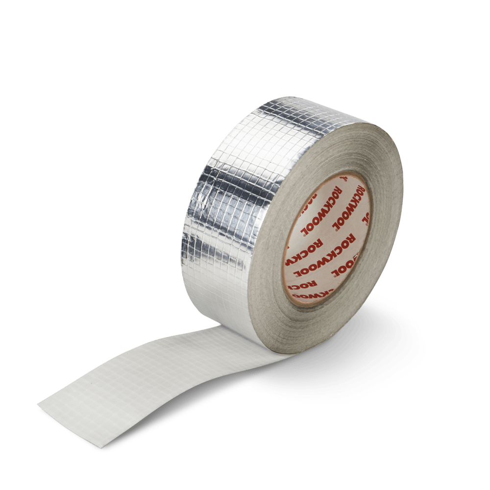 TECLIT Alutape – Hochreißfestes Aluminiumklebeband für sichere Rohrisolierung - Rohrisolierdiscounter