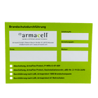 Armacell Kennzeichnungsschild R90 – Zertifiziertes Brandschutzschild für Rohrisolierung - Rohrisolierdiscounter
