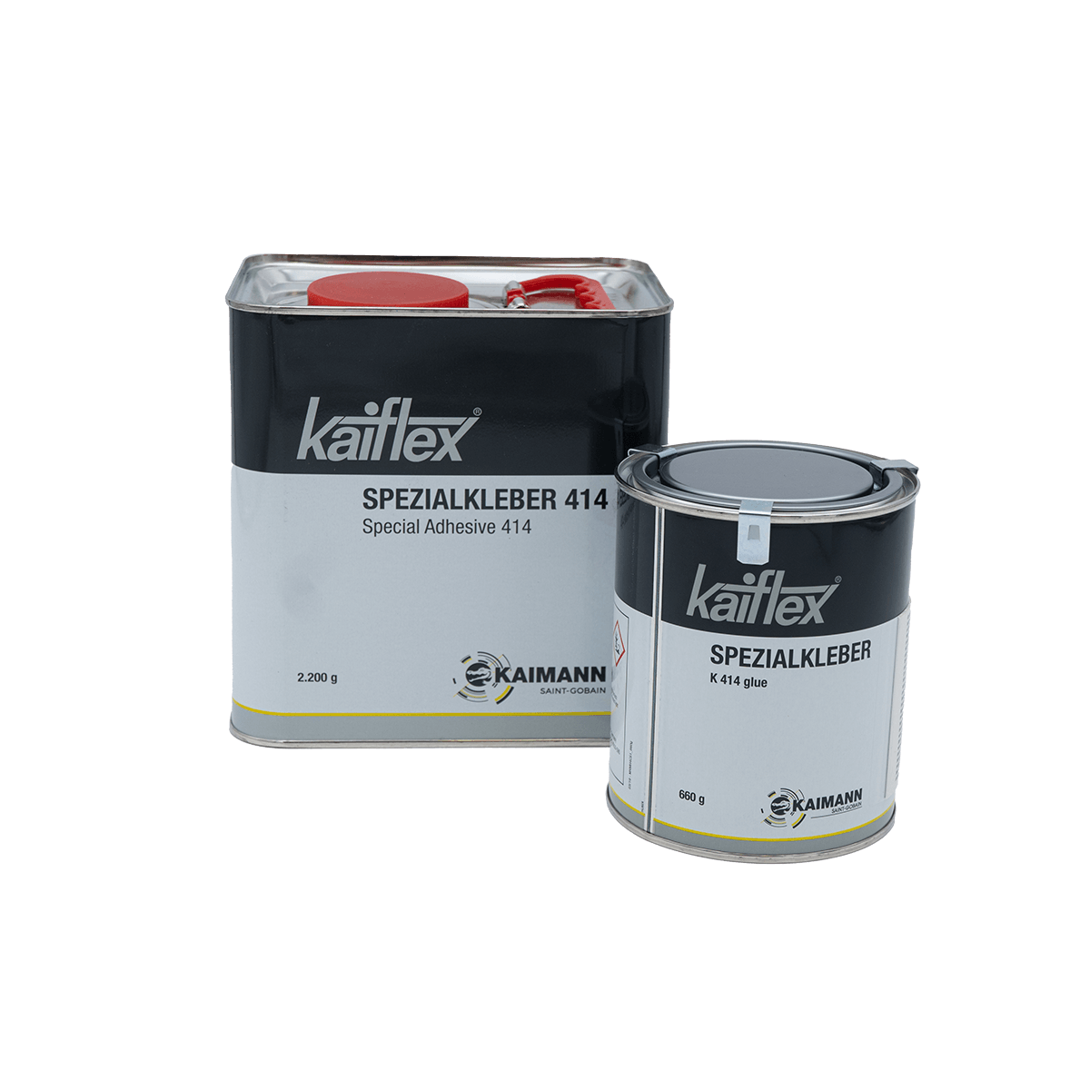 Kaiflex Kleber 414: Hochleistungs-Kontaktkleber für Elastomer-Rohrisolierung - Rohrisolierdiscounter