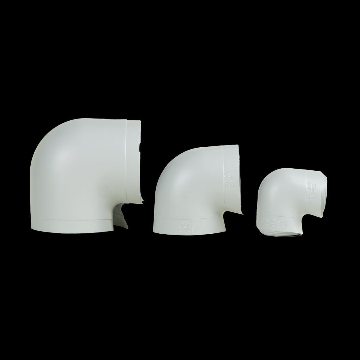 PVC-Bögen 90° & 45° – Professioneller Schutz für Rohrisolierung in Sanitär- & Heizungsanlagen - Rohrisolierdiscounter